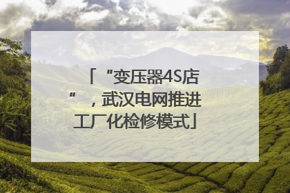 “变压器4S店”，武汉电网推进工厂化检修模式