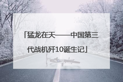 猛龙在天——中国第三代战机歼10诞生记