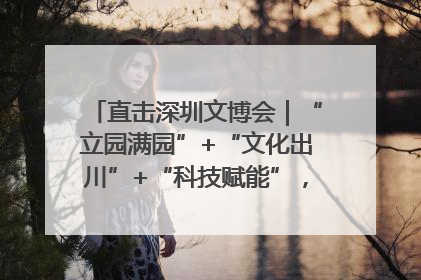 直击深圳文博会｜“立园满园”+“文化出川”+“科技赋能”，成都传媒发布三大文创领域合作清单