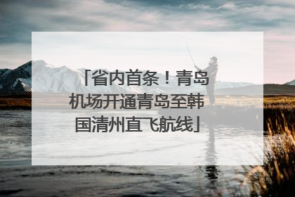 省内首条！青岛机场开通青岛至韩国清州直飞航线