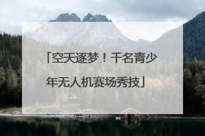 空天逐梦！千名青少年无人机赛场秀技