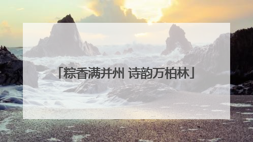 粽香满并州 诗韵万柏林