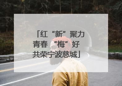红“新”聚力青春 “梅”好共荣宁波慈城