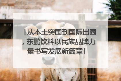 从本土突围到国际出圈，东鹏饮料以民族品牌力量书写发展新篇章