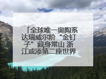 全球唯一奥陶系达瑞威尔阶“金钉子”藏身常山 浙江或添第二座世界地质公园