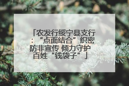农发行绥宁县支行：“点面结合”织密防非宣传 倾力守护百姓“钱袋子”