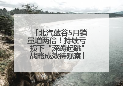 北汽蓝谷5月销量增两倍！持续亏损下“深蹲起跳”战略成效待观察
