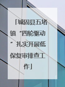 城固县五堵镇“四轮驱动”扎实开展低保复审排查工作