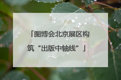 图博会北京展区构筑“出版中轴线”