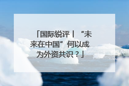 国际锐评丨“未来在中国”何以成为外资共识？