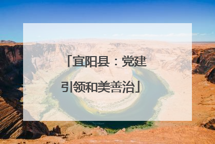 宜阳县：党建引领和美善治
