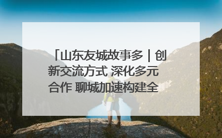 山东友城故事多｜创新交流方式 深化多元合作 聊城加速构建全球友城新格局
