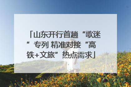 山东开行首趟“歌迷”专列 精准对接“高铁+文旅”热点需求
