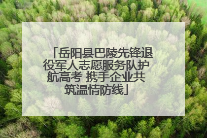 岳阳县巴陵先锋退役军人志愿服务队护航高考 携手企业共筑温情防线