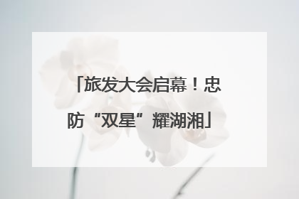 旅发大会启幕！忠防“双星”耀湖湘