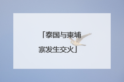 泰国与柬埔寨发生交火