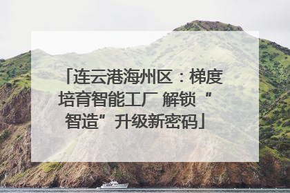 连云港海州区：梯度培育智能工厂 解锁“智造”升级新密码