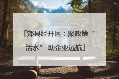 郏县经开区：聚政策“活水” 助企业远航