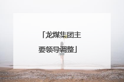 龙煤集团主要领导调整