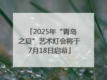 2025年“青岛之夏”艺术灯会将于7月18日启幕