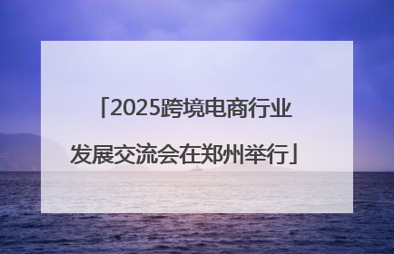 2025跨境电商行业发展交流会在郑州举行